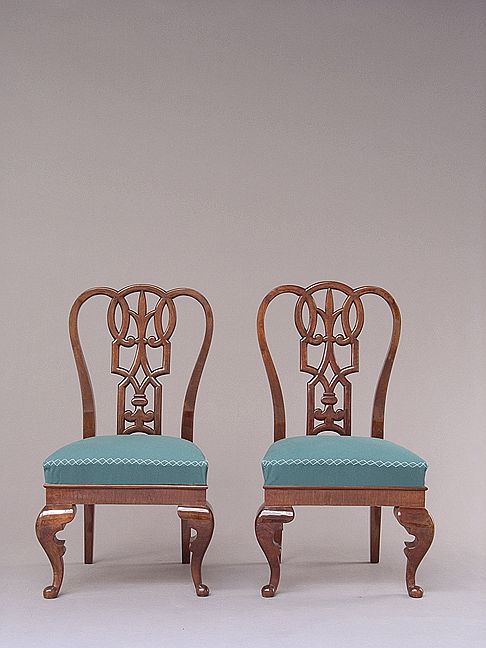 A pair of side chairs by Lajos Kozma