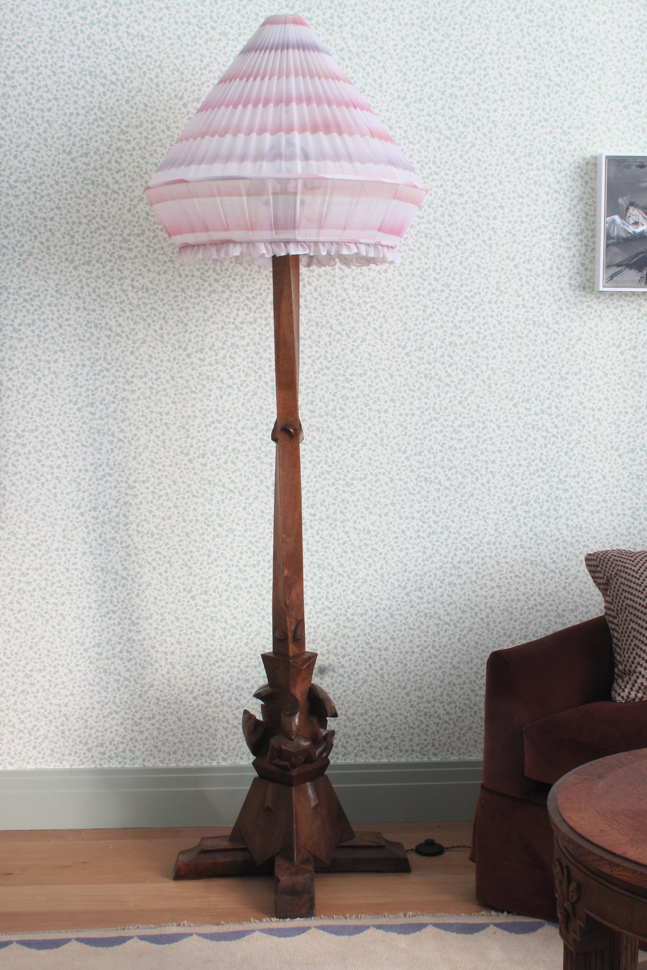 A floorlamp Fritz August Breuhaus de Groot